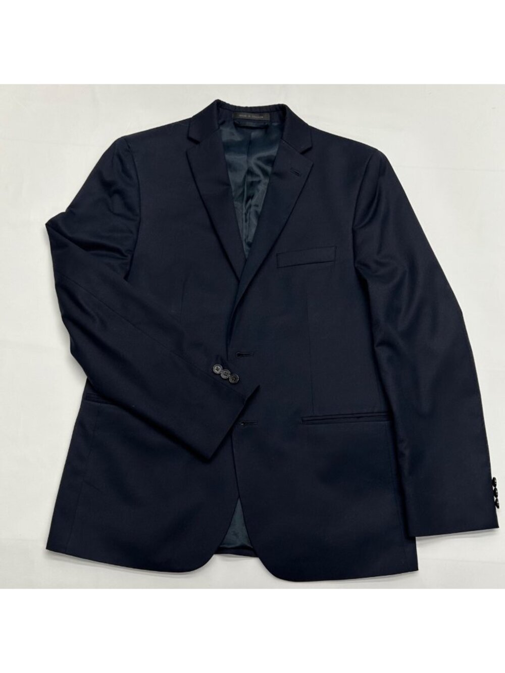 Lauren Ralph Lauren Young Men's Navy Blue Two-Button Blazer 18R
